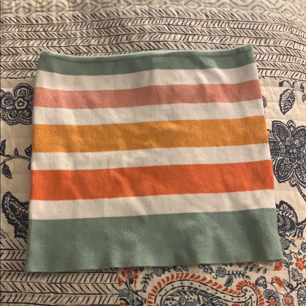 Striped Tube Top
